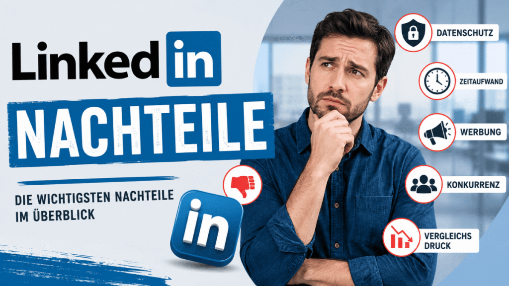 LinkedIn Nachteile Die wichtigsten Nachteile im Überblick LinkedIn Nachteile Die wichtigsten Nachteile im Überblick
