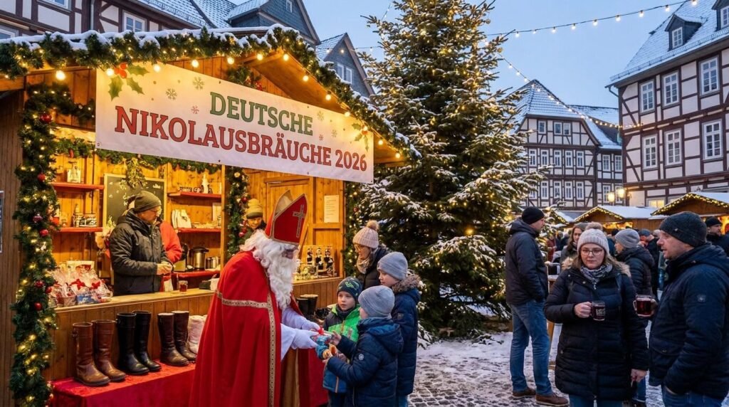 Deutsche Nikolausbräuche 2026 Traditionen und Bedeutung zum 6. Dezember Deutsche Nikolausbräuche 2026